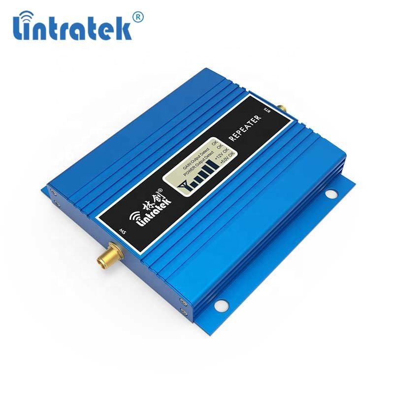 Lintratek 65dB Display Mini GSM 1800mh Signal Booster Band 3 Cellular Network Repeater GSM Amplifier for Home/Office Use